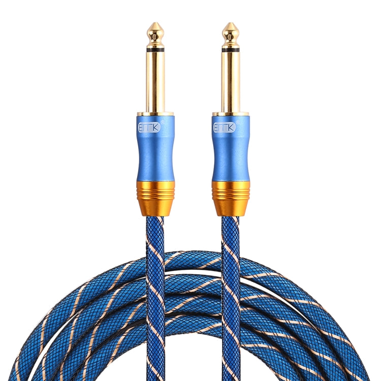 Cavo audio 6,35 mm maschio-maschio intrecciato 1,5 m