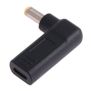 Connettore adattatore a gomito da USB-C/Tipo-C femmina a maschio da 5,5 x 2,5 mm, 5.5 x 2.5mm Elbow