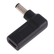 Connettore adattatore a gomito da USB-C/Tipo-C femmina a maschio da 5,5 x 2,1 mm, 5.5 x 2.1mm Elbow