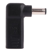 Connettore adattatore a gomito da USB-C/Tipo-C femmina a maschio da 5,5 x 2,1 mm, 5.5 x 2.1mm Elbow