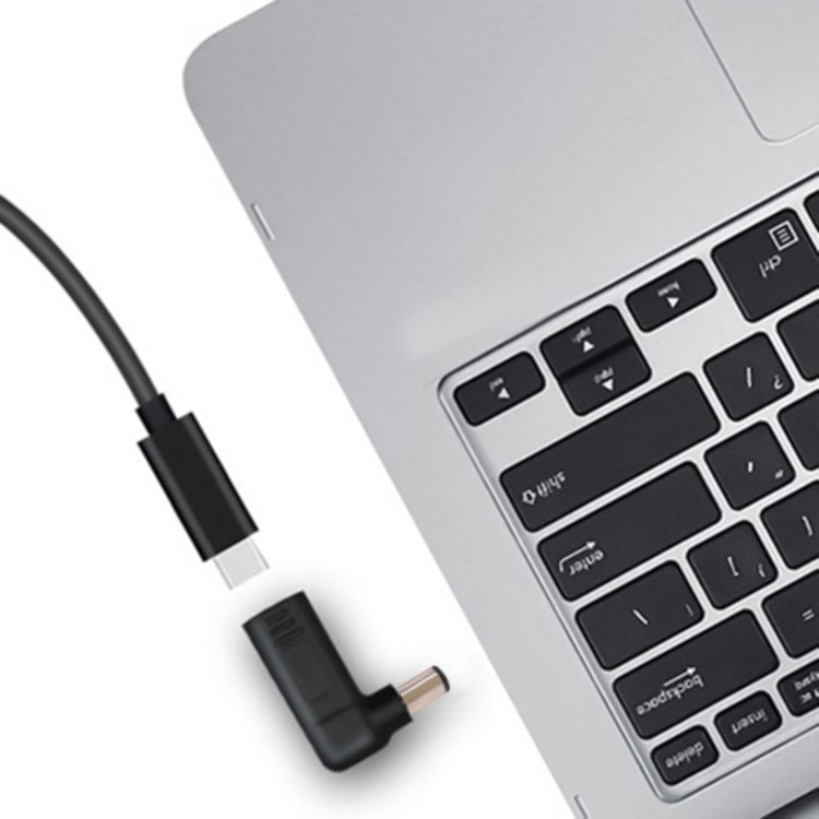 Adattatore a gomito USB-C femmina a maschio 7,4x5,0 mm per laptop