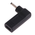 Adattatore a gomito USB-C femmina a maschio 3,0x1,1 mm