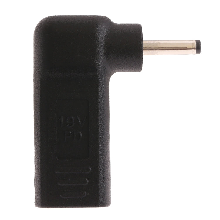 Adattatore a gomito USB-C femmina a maschio 3,0x1,1 mm