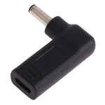 Adattatore a gomito USB-C femmina a maschio 4,5x3,0 mm