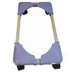 Staffa base mobile regolabile per host mainframe del computer con ruota, lunghezza 43-55 cm regolabile, larghezza 22-34 cm regolabile, H Type