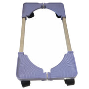 Staffa base mobile regolabile per host mainframe del computer con ruota, lunghezza 43-55 cm regolabile, larghezza 22-34 cm regolabile, H Type