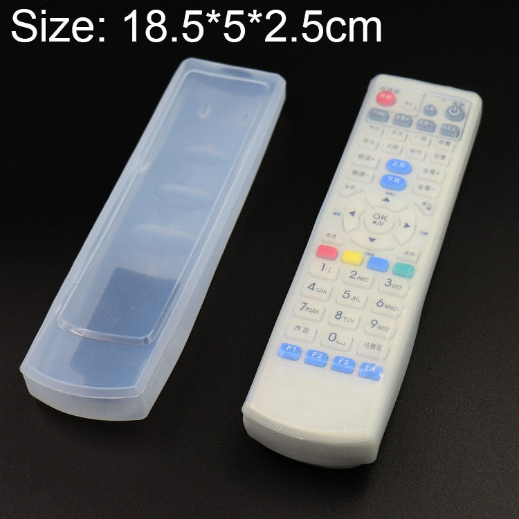 Custodia protettiva in silicone antipolvere impermeabile per telecomando Smart TV Box da 5 pezzi, dimensioni: 18,5 * 5 * 2,5 cm, 18.5*5*2.5cm