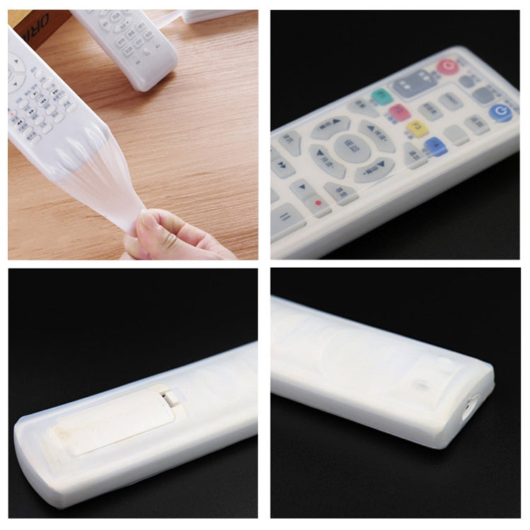 5pcs Waterproof Dustproof Silicone Protective Case for Smart TV Box Remote Control, Size: 18.5*5*2.5cm, 18.5*5*2.5cm