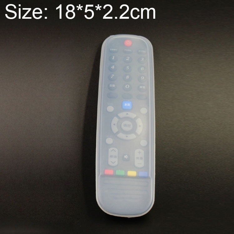 5pcs SKYWORTH TV Remote Control Waterproof Dustproof Silicone Protective Case, Size: 18*5*2.2cm, 18*5*2.2cm