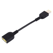 Cavo adattatore di alimentazione per interfacce Big Square femmina a Big Square (prima generazione) maschio per notebook Lenovo, lunghezza: 10 cm, X1 Carbon 2018 & Yoga 2018 & T560/T550