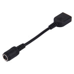 Cavo adattatore di alimentazione per interfacce femmina quadrata grande (prima generazione) da 7,9 x 5,5 mm femmina per notebook portatile, lunghezza: 10 cm, X1 Carbon 2018 & Yoga 2018 & T480