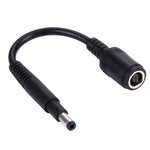Cavo adattatore di alimentazione per interfacce maschio da 4,8 x 1,7 mm a femmina da 7,4 x 5,0 mm per notebook portatile, lunghezza: 10 cm, 4.8 x 1.7mm Male (Length: 10cm)