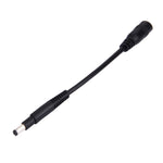 Cavo adattatore di alimentazione per interfacce maschio da 4,8 x 1,7 mm a femmina da 5,5 x 2,1 mm per notebook portatile, lunghezza: 10 cm, 4.8 x 1.7mm Male
