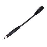 Cavo adattatore di alimentazione per interfacce maschio da 4,8 x 1,7 mm a femmina da 5,5 x 2,1 mm per notebook portatile, lunghezza: 10 cm, 4.8 x 1.7mm Male