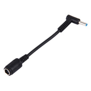 Cavo adattatore di alimentazione per interfacce maschio piegato da 4,5 x 3,0 mm a femmina da 7,4 x 5,0 mm per notebook portatile, lunghezza: 10 cm, 4.5 x 3.0mm Bent Male (Length: 10cm)