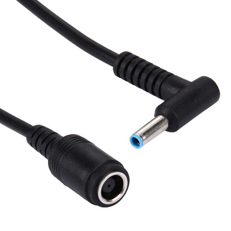 Cavo adattatore di alimentazione per interfacce maschio piegato da 4,5 x 3,0 mm a femmina da 7,4 x 5,0 mm per notebook portatile, lunghezza: 10 cm, 4.5 x 3.0mm Bent Male (Length: 10cm)