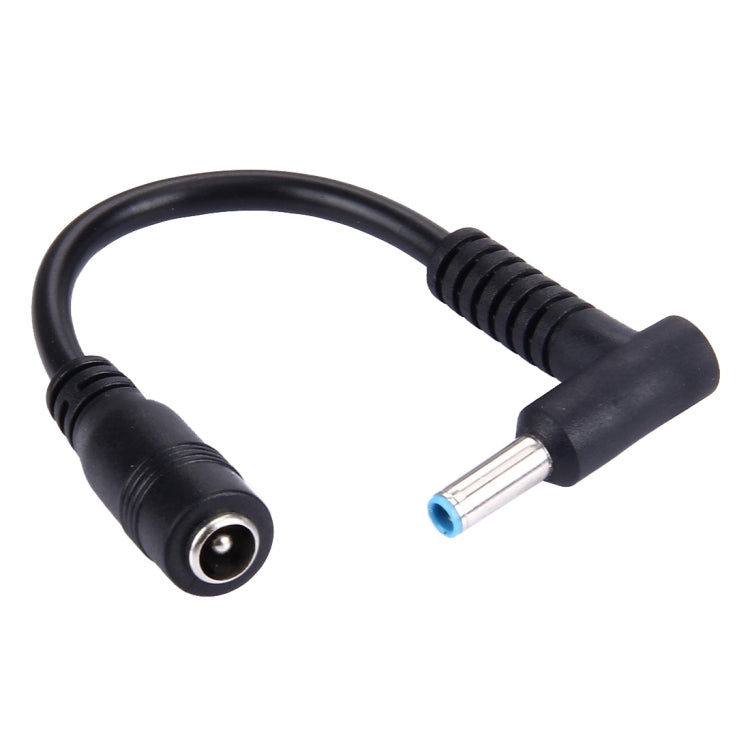 Cavo adattatore di alimentazione per interfacce maschio piegato da 4,5 x 3,0 mm a femmina da 5,5 x 2,1 mm per notebook portatile, lunghezza: 10 cm, 4.5 x 3.0mm Bent Male