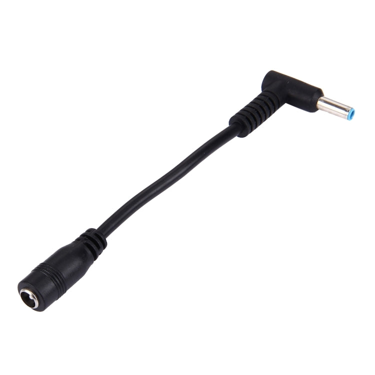 Cavo adattatore di alimentazione per interfacce maschio piegato da 4,5 x 3,0 mm a femmina da 5,5 x 2,1 mm per notebook portatile, lunghezza: 10 cm, 4.5 x 3.0mm Bent Male
