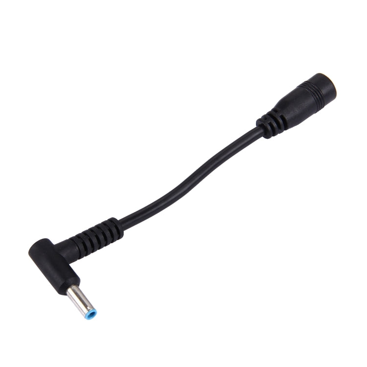 Cavo adattatore di alimentazione per interfacce maschio piegato da 4,5 x 3,0 mm a femmina da 5,5 x 2,1 mm per notebook portatile, lunghezza: 10 cm, 4.5 x 3.0mm Bent Male