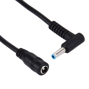 Cavo adattatore di alimentazione per interfacce maschio piegato da 4,5 x 3,0 mm a femmina da 5,5 x 2,1 mm per notebook portatile, lunghezza: 10 cm, 4.5 x 3.0mm Bent Male