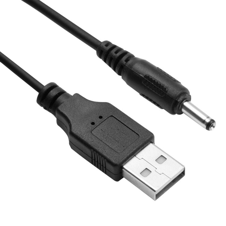 Cavo a spirale a molla di alimentazione da USB a CC da 3,5 mm da 1,5 m, AM to DC 3.5mm, Length: 1.5m
