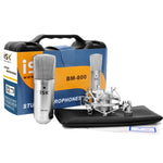 Microfono a condensatore ISK BM-800 per registrazione audio