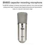 Microfono a condensatore ISK BM-800 per registrazione audio