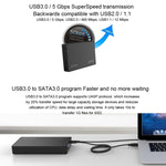 ORICO Enclosure SATA 3.0 a USB-C per HDD 2,5/3,5 pollici