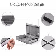 ORICO PHP-35 Custodia protettiva per disco rigido SATA da 3,5 pollici HDD