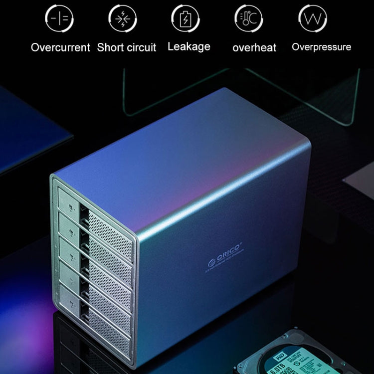 ORICO 9558U3 Custodia 5 Bay USB 3.0 per HDD SATA 3,5"