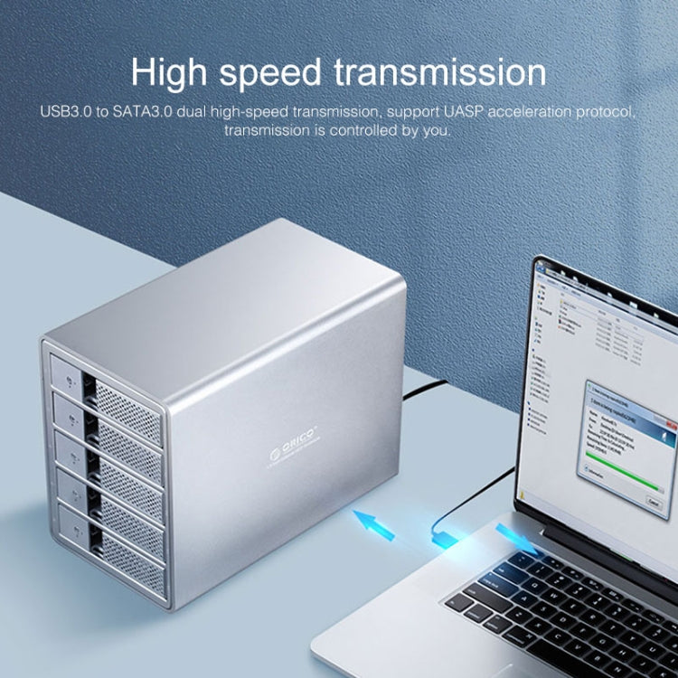 ORICO 9558U3 Custodia 5 Bay USB 3.0 per HDD SATA 3,5"