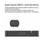 ORICO 2569S3 Custodia per disco rigido esterno USB 3.0 Micro-B per HDD/SSD SATA da 9,5 mm e 2,5 pollici