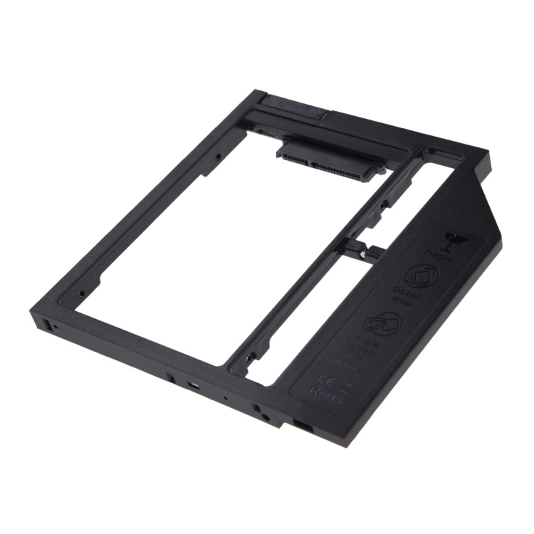 Staffa universale per alloggiamento per adattatore Caddy HDD per unità disco rigido SATA3 da 9/9,5 mm per notebook