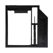 Staffa universale per alloggiamento per adattatore Caddy HDD per unità disco rigido SATA3 da 9/9,5 mm per notebook
