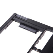 Staffa universale per alloggiamento per adattatore Caddy HDD per unità disco rigido SATA3 da 9/9,5 mm per notebook