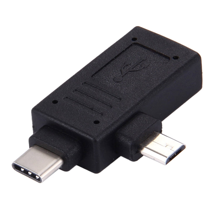 Adattatore USB-C e Micro USB maschio a USB 2.0 femmina