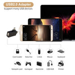 Adattatore USB-C e Micro USB maschio a USB 2.0 femmina