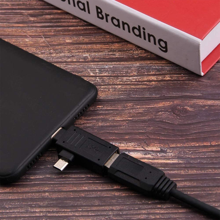 Adattatore USB-C e Micro USB maschio a USB 2.0 femmina