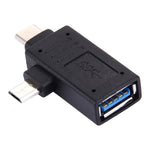 Adattatore USB-C e Micro USB maschio a USB 3.0 femmina
