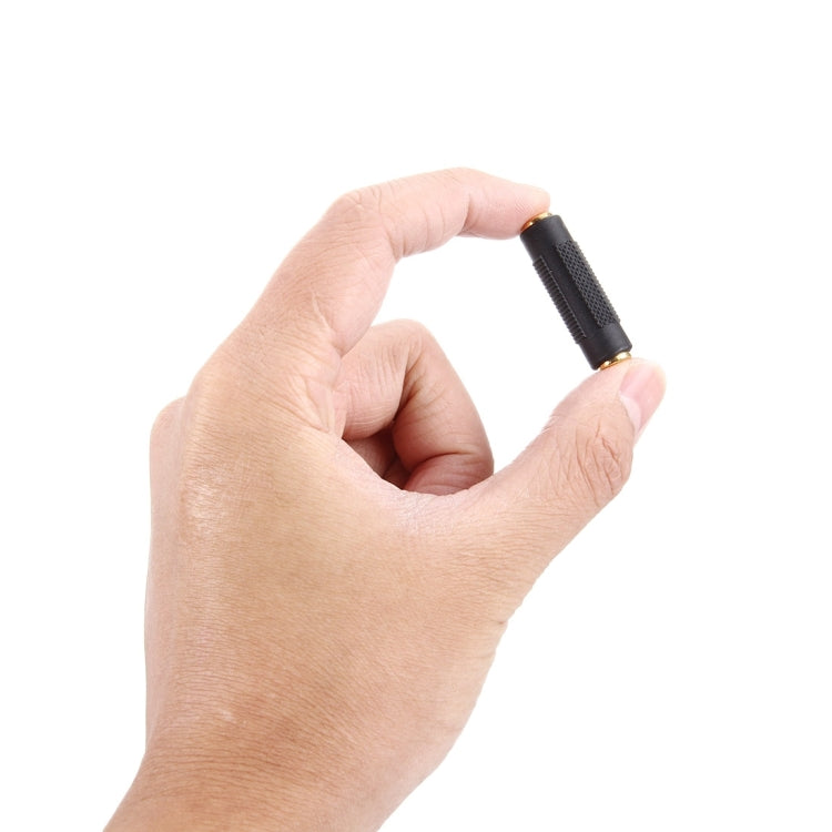 Adattatore audio jack femmina da 3,5 mm placcato oro a jack femmina da 3,5 mm, 3.5mm Female to Female