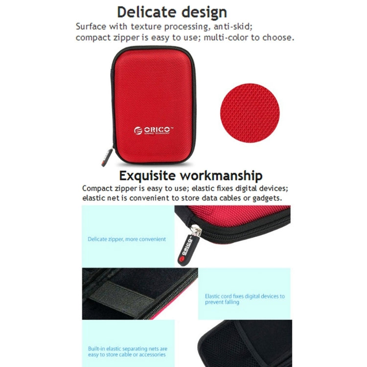 ORICO PHD-25 Custodia protettiva per disco rigido SATA da 2,5 pollici HDD