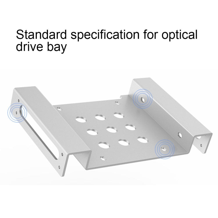 Caddy per disco rigido in alluminio con rack a stato solido ORICO AC52535-1S da 2,5 e 3,5 pollici