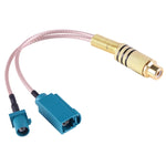 Cavo RCA femmina a FAKRA maschio con cavo RG316 15 cm