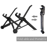 NEXSTAND Supporto da scrivania pieghevole regolabile portatile per laptop/notebook, adatto per: più di 11,6 pollici, Foldable Desk