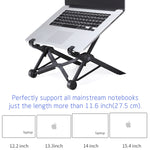 NEXSTAND Supporto da scrivania pieghevole regolabile portatile per laptop/notebook, adatto per: più di 11,6 pollici, Foldable Desk
