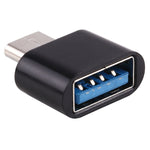 Adattatore OTG USB-C maschio a USB 2.0 femmina in plastica