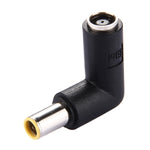 Adattatore di alimentazione connettore DC 4506 maschio a DC 7406 femmina per notebook HP, gomito ad angolo retto da 90 gradi, DC7909 Male to Female