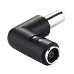 Adattatore di alimentazione connettore DC 4506 maschio a DC 7406 femmina per notebook HP, gomito ad angolo retto da 90 gradi, DC7909 Male to Female