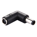 Adattatore di alimentazione connettore DC 4506 maschio a DC 7406 femmina per notebook HP, gomito ad angolo retto da 90 gradi, DC 7406 Male to Female
