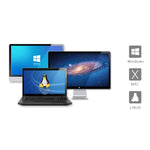ORICO 2139U3-CR USB3.0 Custodia trasparente per disco rigido esterno per HDD/SSD SATA da 9,5 mm e 2,5 pollici, USB 3.0 (2.5 inch)
